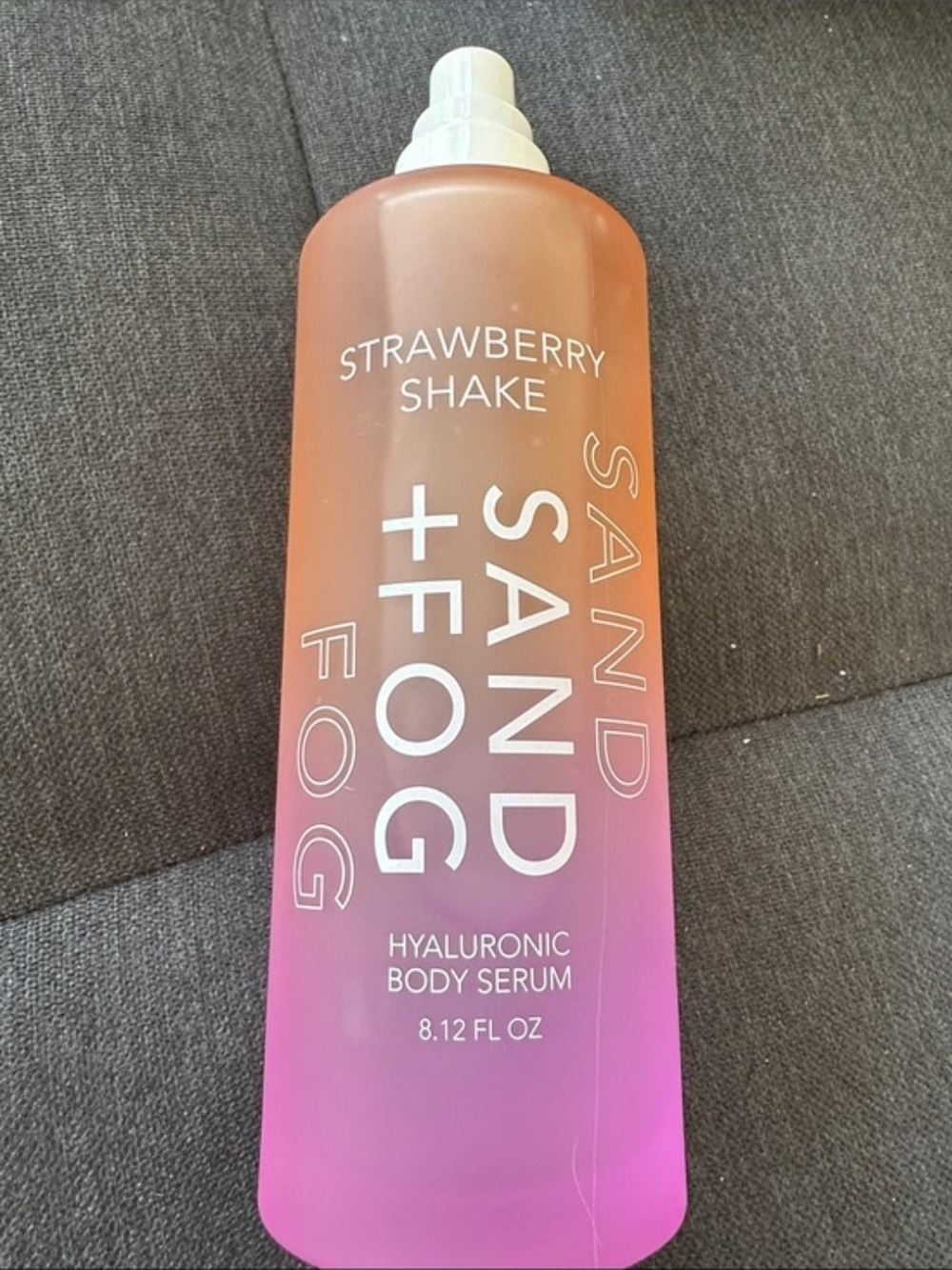 Sand & Fog Strawberry Shake Hyaluronic Body Serum - Pink/Coral Gradient